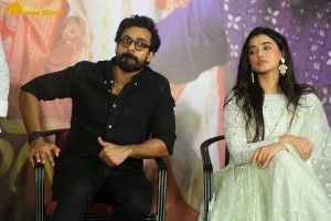 Ranga Ranga Vaibhavanga Trailer Launch attended by Vaishnav Tej and Ketika Sharma