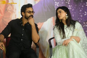 Ranga Ranga Vaibhavanga Trailer Launch attended by Vaishnav Tej and Ketika Sharma