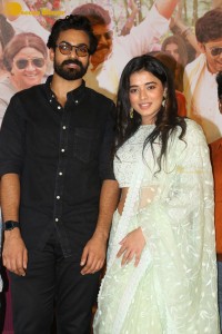 Ranga Ranga Vaibhavanga Trailer Launch attended by Vaishnav Tej and Ketika Sharma