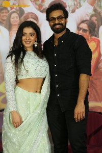 Ranga Ranga Vaibhavanga Trailer Launch attended by Vaishnav Tej and Ketika Sharma