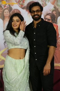 Ranga Ranga Vaibhavanga Trailer Launch attended by Vaishnav Tej and Ketika Sharma