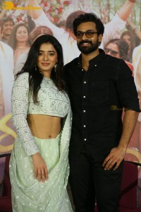 Ranga Ranga Vaibhavanga Trailer Launch attended by Vaishnav Tej and Ketika Sharma