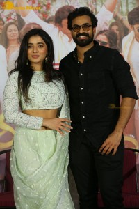 Ranga Ranga Vaibhavanga Trailer Launch attended by Vaishnav Tej and Ketika Sharma