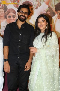 Ranga Ranga Vaibhavanga Trailer Launch attended by Vaishnav Tej and Ketika Sharma