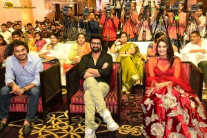 Rangabali Pre-Release Function attended by Naga Shaurya, Yukti Thareja, and Pawan Basamsetti