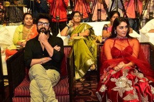 Rangabali Pre-Release Function attended by Naga Shaurya, Yukti Thareja, and Pawan Basamsetti