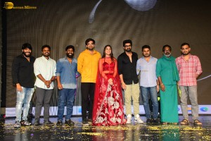 Rangabali Pre-Release Function attended by Naga Shaurya, Yukti Thareja, and Pawan Basamsetti