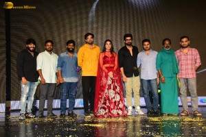 Rangabali Pre-Release Function attended by Naga Shaurya, Yukti Thareja, and Pawan Basamsetti