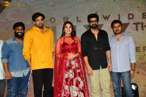 Rangabali Pre-Release Function attended by Naga Shaurya, Yukti Thareja, and Pawan Basamsetti