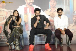 Rangabali Trailer Launch attended by Naga Shaurya, Yukti Thareja, and Pawan Basamsetti