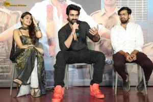 Rangabali Trailer Launch attended by Naga Shaurya, Yukti Thareja, and Pawan Basamsetti