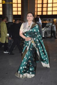 bollywood actress rani mukherjee gorgeous in a green saree