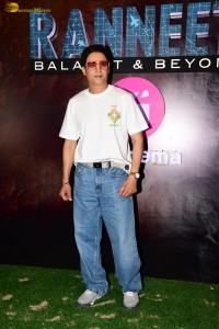 Ranneeti Balakot and Beyond Movie Promotion by Lara Dutta, Jimmy Shergill, and Ashish Vidyarthi
