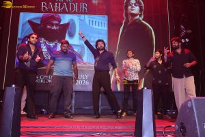 Rao Bahadur film song Desa Sanchari Launch attended by Satya Dev, and other cast and crew