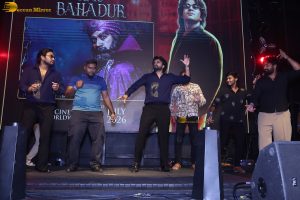 Rao Bahadur film song Desa Sanchari Launch attended by Satya Dev, and other cast and crew