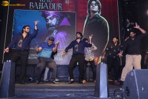 Rao Bahadur film song Desa Sanchari Launch attended by Satya Dev, and other cast and crew