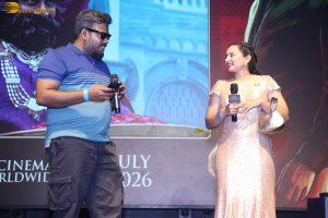 Rao Bahadur film song Desa Sanchari Launch attended by Satya Dev, and other cast and crew