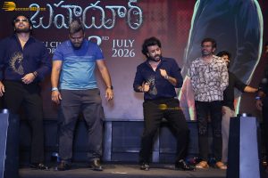 Rao Bahadur film song Desa Sanchari Launch attended by Satya Dev, and other cast and crew