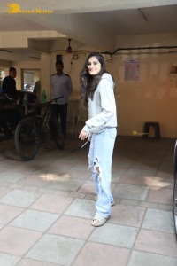 Raveena Tandon daughter Rasha Thadani spotted in Bandra