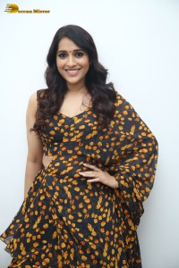 Telugu Anchor and Actress Rashmi Gautam photoshoot in a black and yellow saree