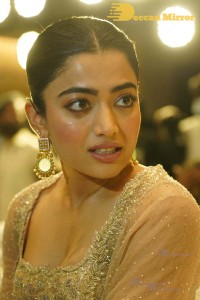 Rashmika Mandanna at Pushpa movie function