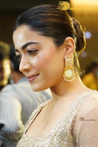 Rashmika Mandanna at Pushpa movie function