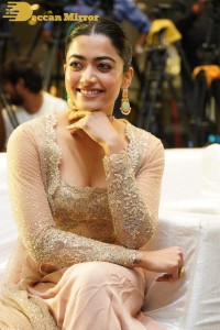 Rashmika Mandanna at Pushpa movie function