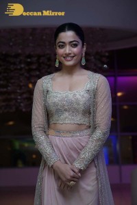 Rashmika Mandanna at Pushpa movie function