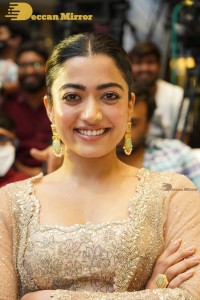 Rashmika Mandanna at Pushpa movie function