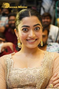 Rashmika Mandanna at Pushpa movie function