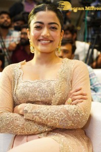 Rashmika Mandanna at Pushpa movie function