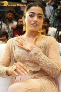 Rashmika Mandanna at Pushpa movie function