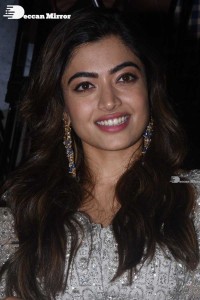 Rashmika Mandanna attending Pushpa movie function