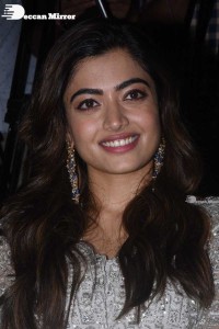 Rashmika Mandanna attending Pushpa movie function