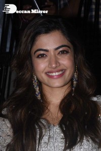 Rashmika Mandanna attending Pushpa movie function