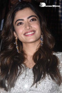 Rashmika Mandanna attending Pushpa movie function