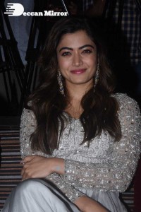 Rashmika Mandanna attending Pushpa movie function