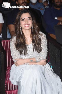 Rashmika Mandanna attending Pushpa movie function