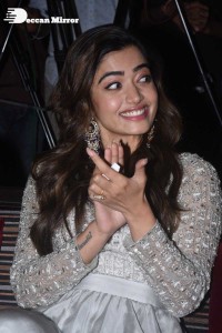 Rashmika Mandanna attending Pushpa movie function