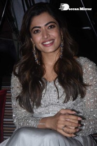 Rashmika Mandanna attending Pushpa movie function