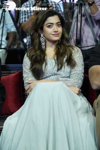 Rashmika Mandanna attending Pushpa movie function