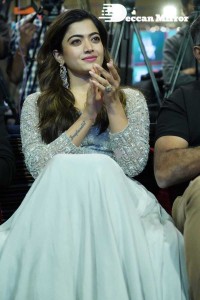 Rashmika Mandanna attending Pushpa movie function