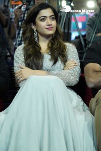 Rashmika Mandanna attending Pushpa movie function