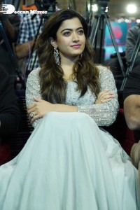 Rashmika Mandanna attending Pushpa movie function