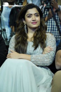 Rashmika Mandanna attending Pushpa movie function