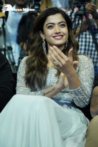 Rashmika Mandanna attending Pushpa movie function