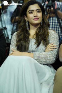 Rashmika Mandanna attending Pushpa movie function