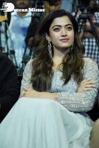 Rashmika Mandanna attending Pushpa movie function