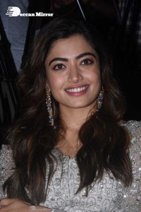 Rashmika Mandanna attending Pushpa movie function