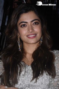 Rashmika Mandanna attending Pushpa movie function